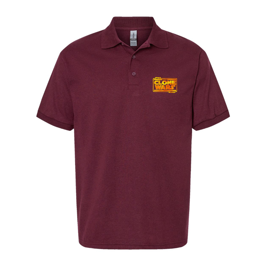Men's The Clone wars Logo Dry Blend Polo