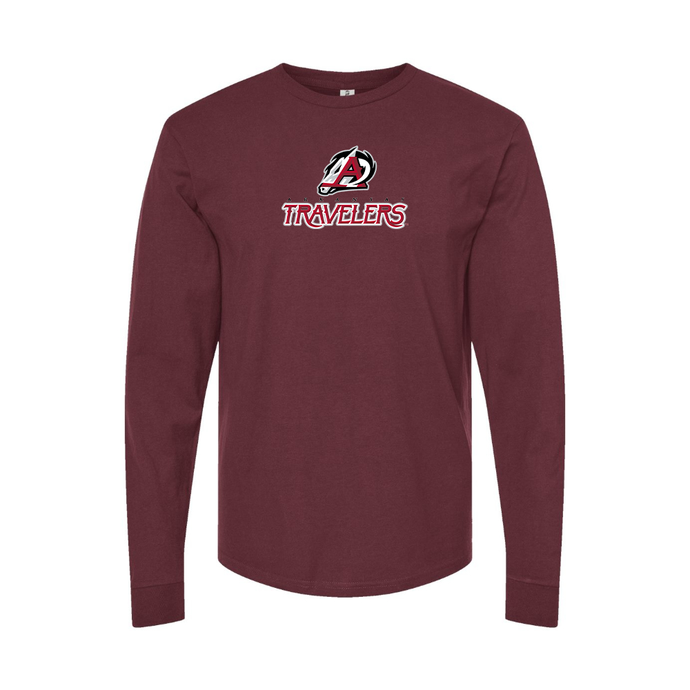 Men's Arkansas Travelers Logo Long Sleeve T-Shirt