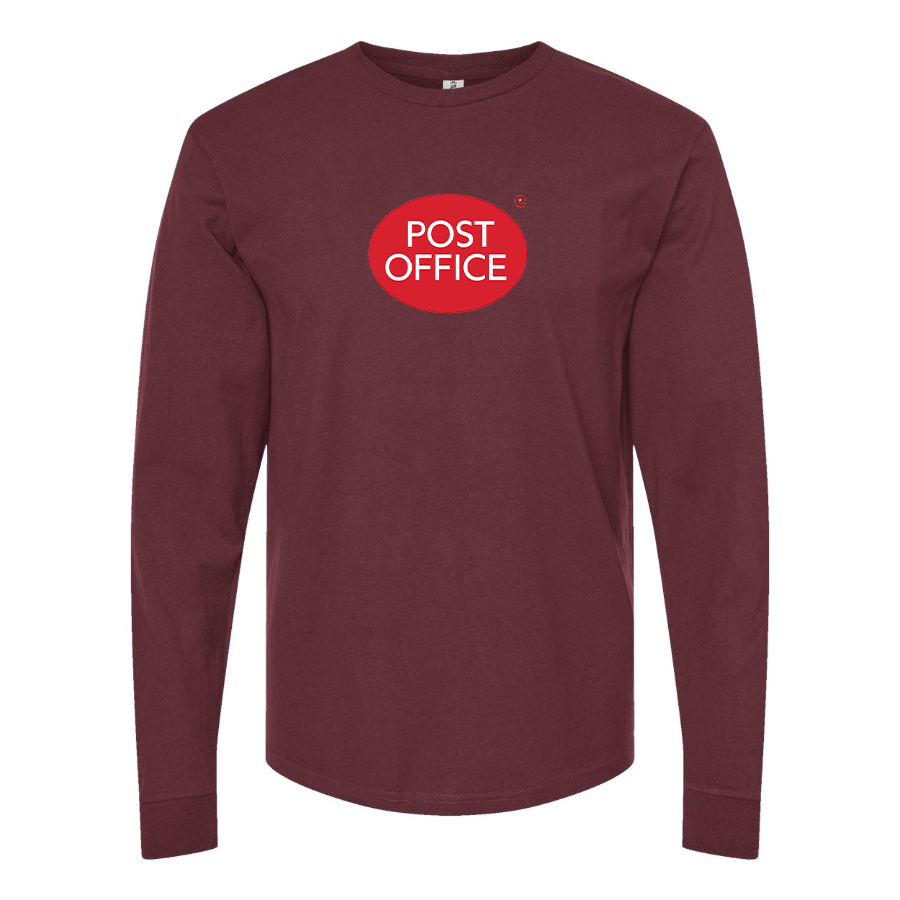 Men's Post Office Logo Long Sleeve T-Shirt