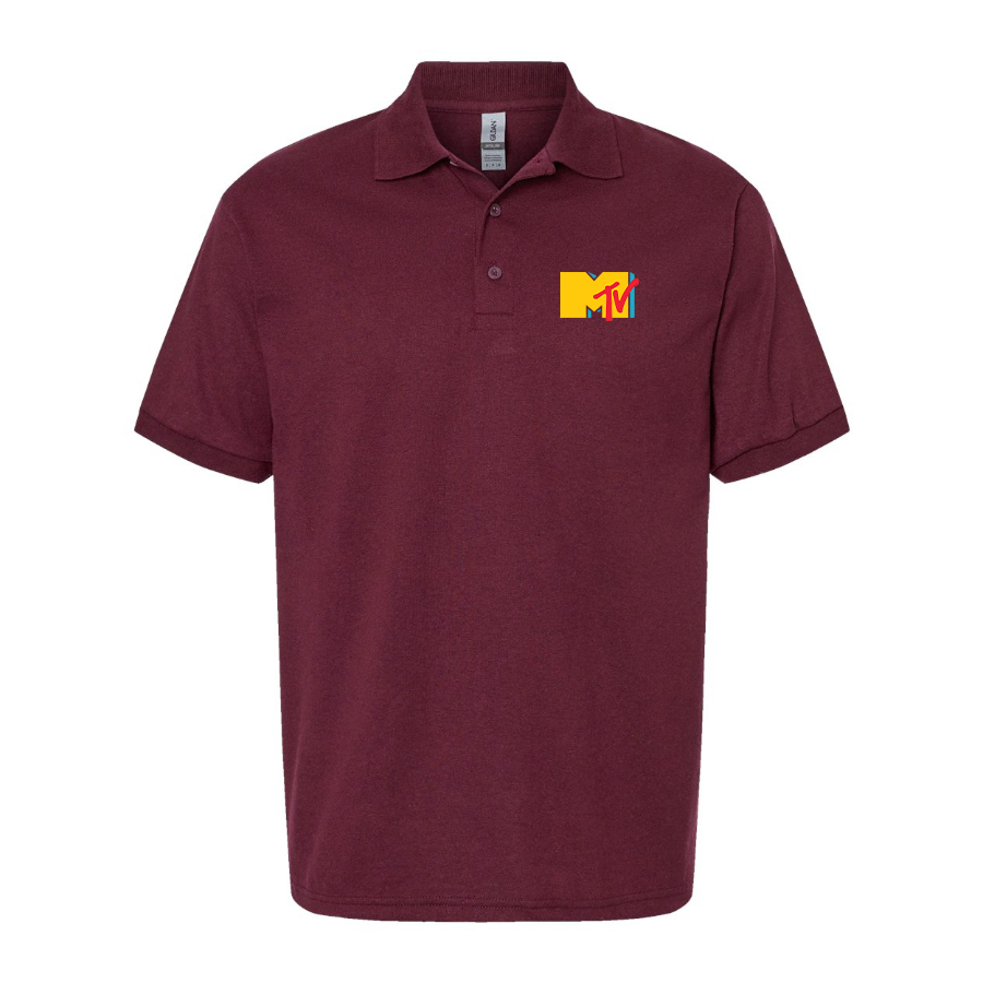 Men's MTV Logo Dry Blend Polo