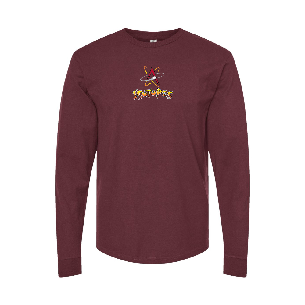 Men's Albuquerque Isotopes Logo Long Sleeve T-Shirt