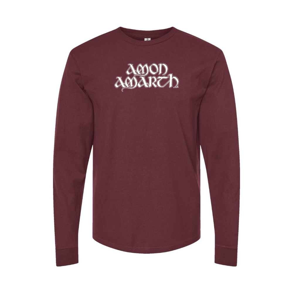 Men's Amon Amarth Logo Long Sleeve T-Shirt