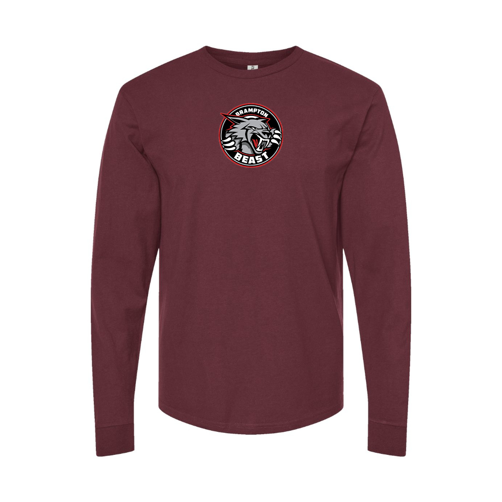 Men's Long Brampton Beast Logo Sleeve T-Shirt