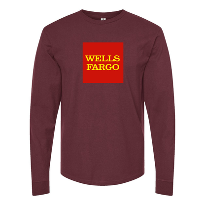 Men's Wells Fargo Logo Long Sleeve T-Shirt
