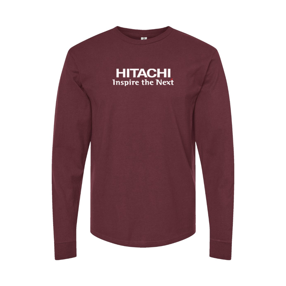 Men's Hitachi Logo Long Sleeve T-Shirt