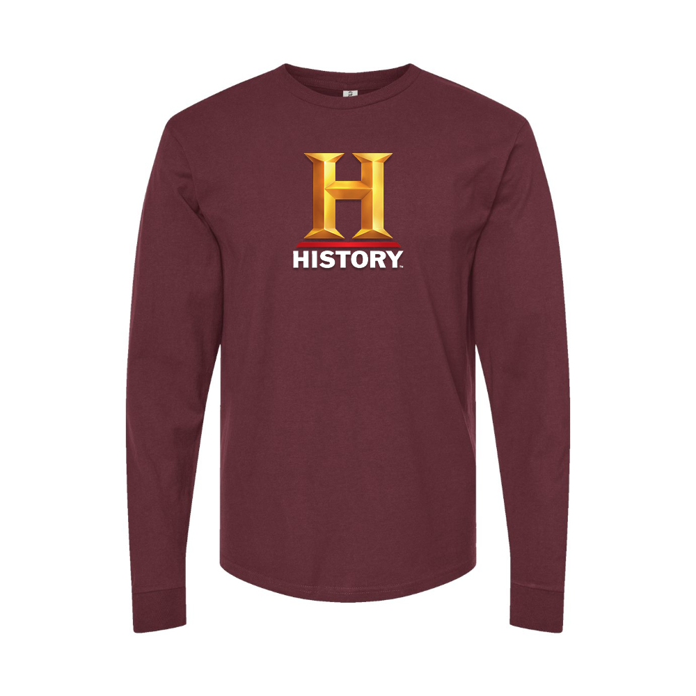 Men's History Channel Long Sleeve T-Shirt