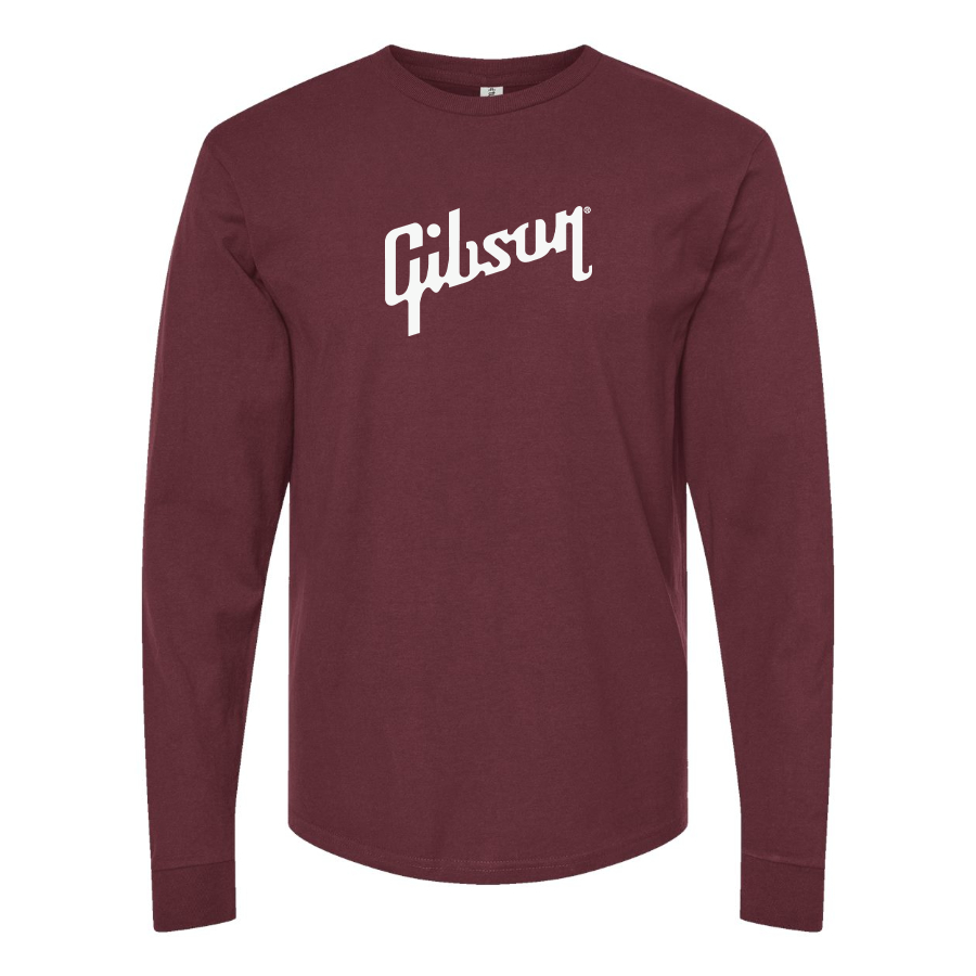 Men's Gibson Logo Long Sleeve T-Shirt