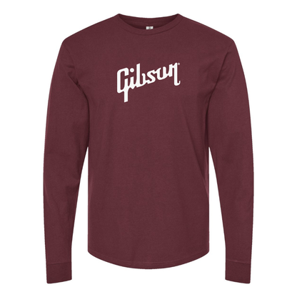 Men's Gibson Logo Long Sleeve T-Shirt