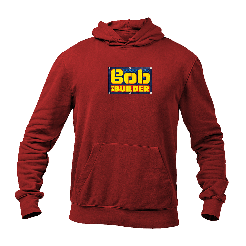 Men's Bob the Builder Logo Pullover Hoodie