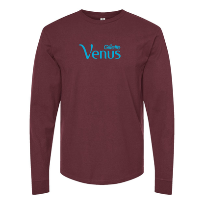 Men's Gillette Venus Logo Long Sleeve T-Shirt