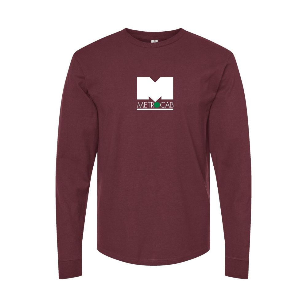 Men's Metrocab Logo Long Sleeve T-Shirt