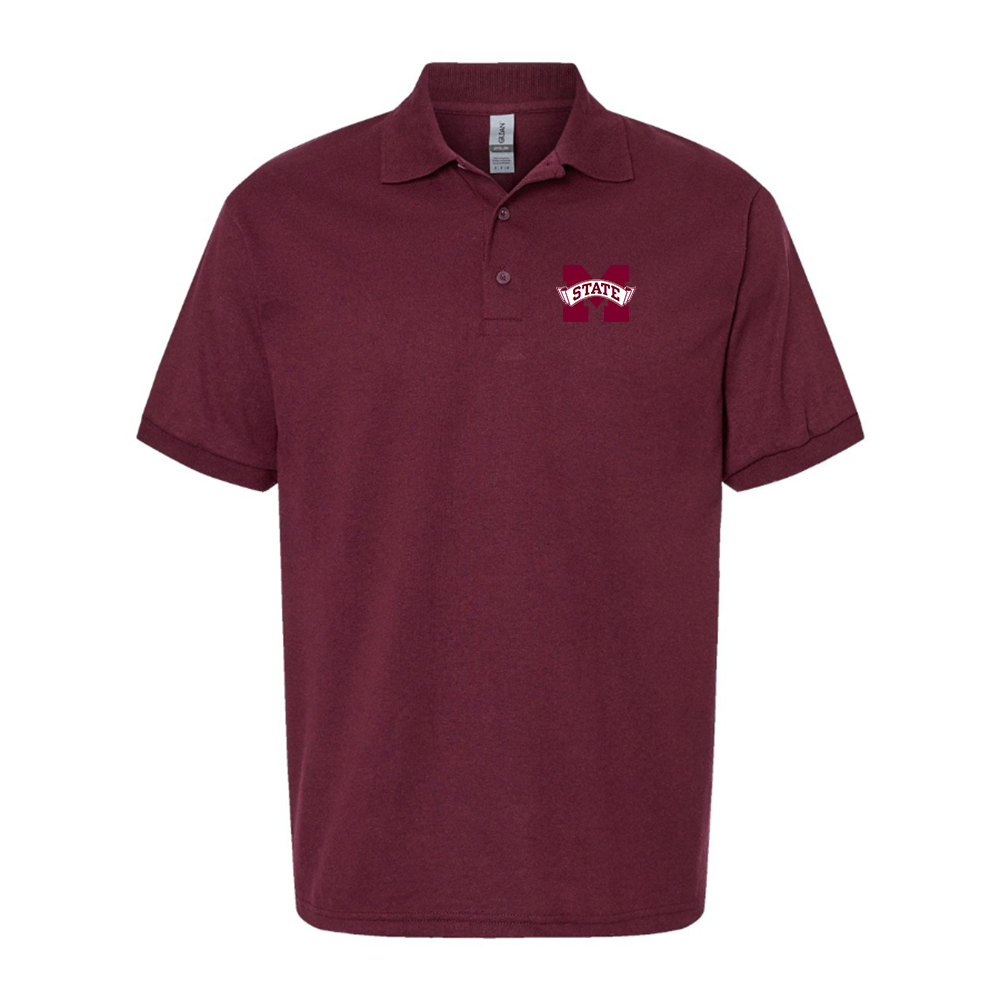 Men's Mississippi State Bulldogs Logo Dry Blend Polo