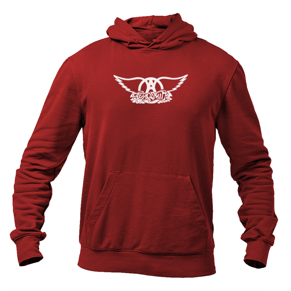 Men's Aerosmith Logo Softstyle Midweight Hooded Sweatshirt