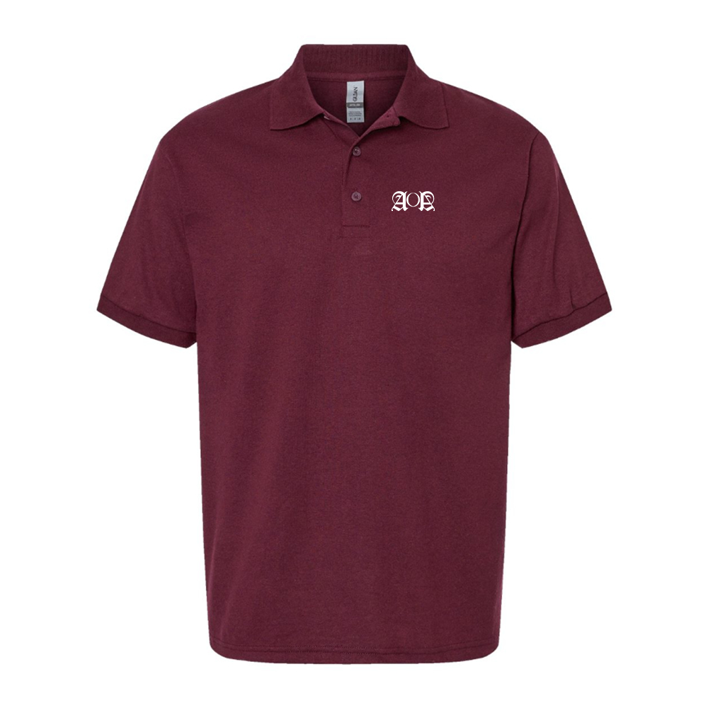 Men's AOA Logo Dry Blend Polo