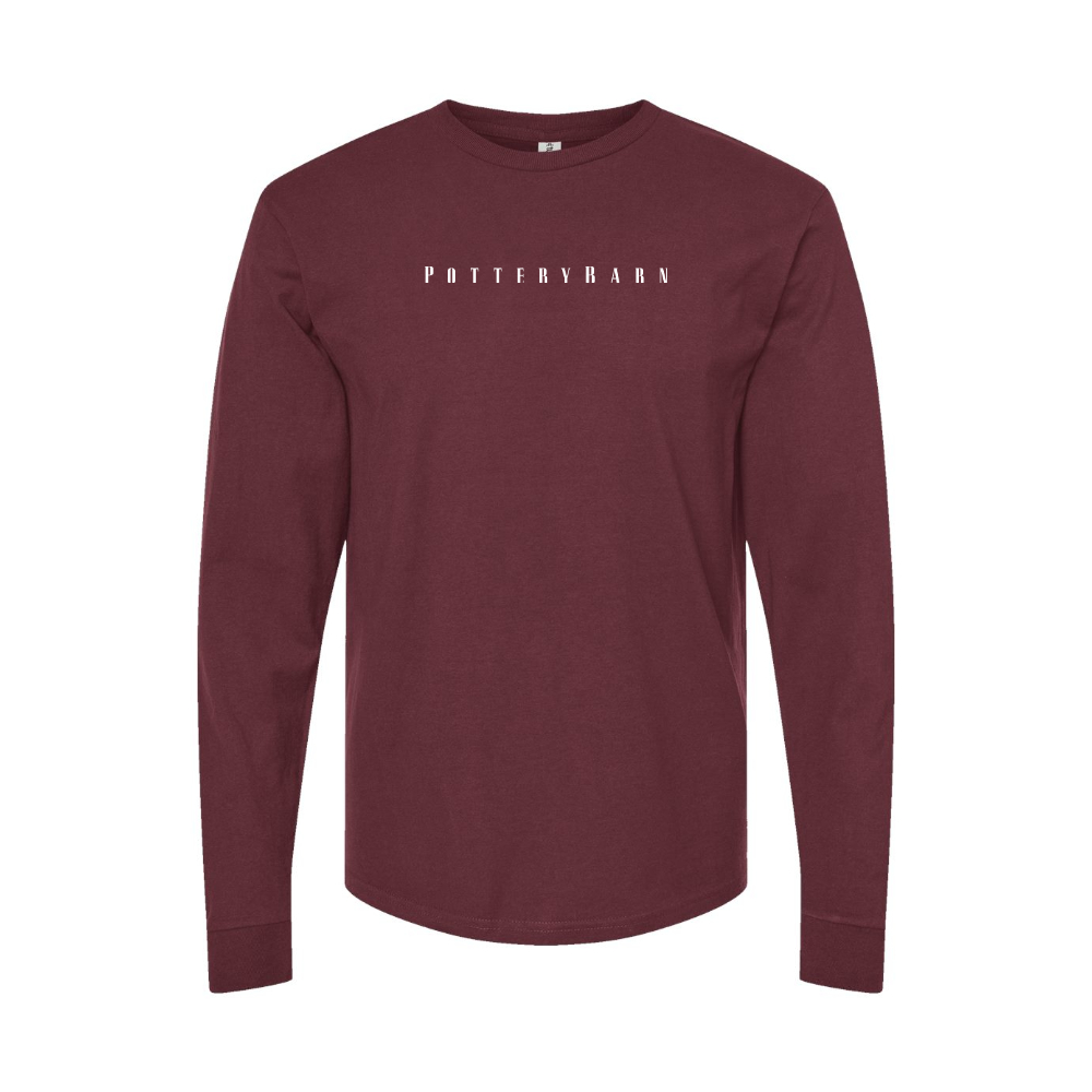 Men's PotteryBarn Logo Long Sleeve T-Shirt