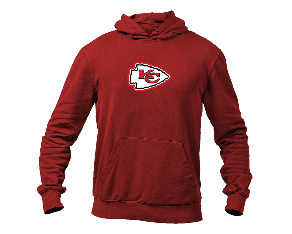 Men's KC Chiefs Logo Pullover Hoodie