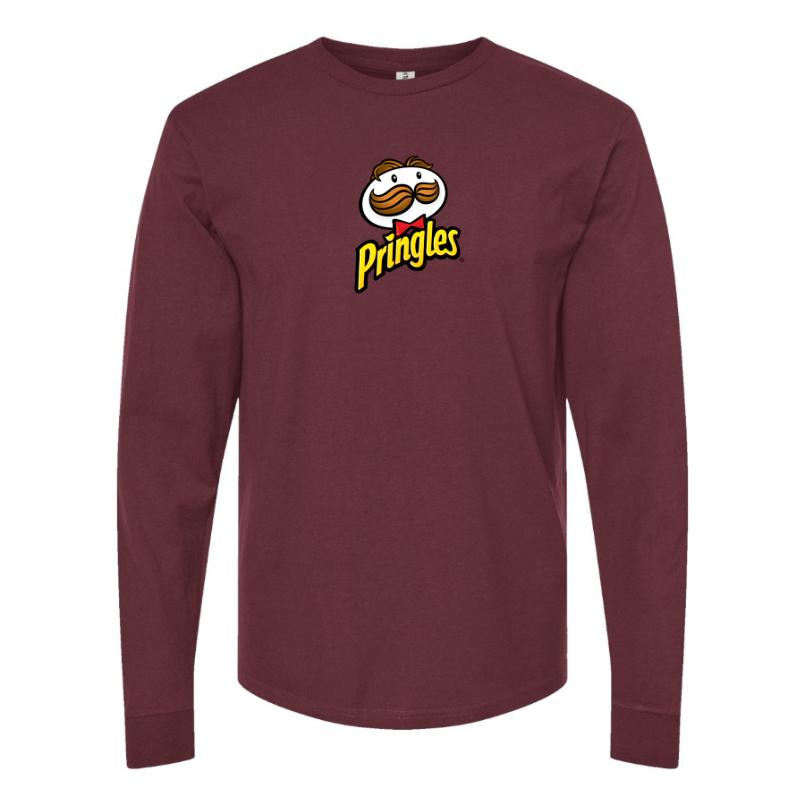 Men's Pringles Logo Long Sleeve T-Shirt