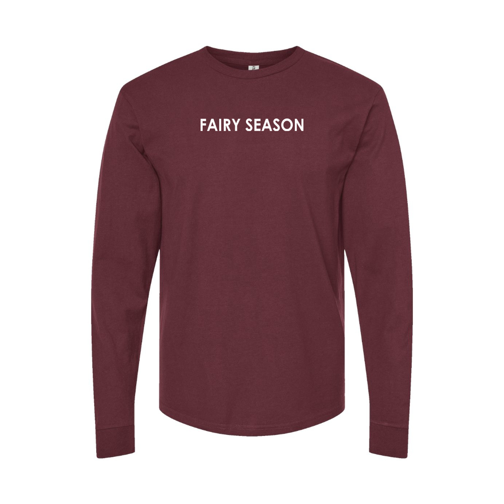 Men's Fairyseason Logo Long Sleeve T-Shirt