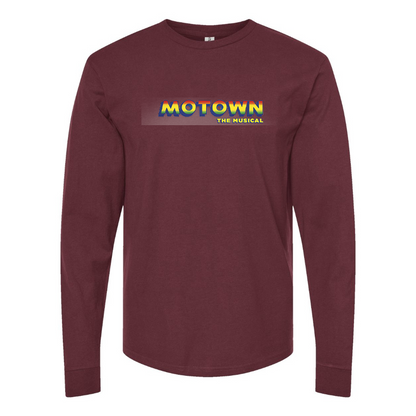 Men's Motown the Musical Logo Long Sleeve T-Shirt