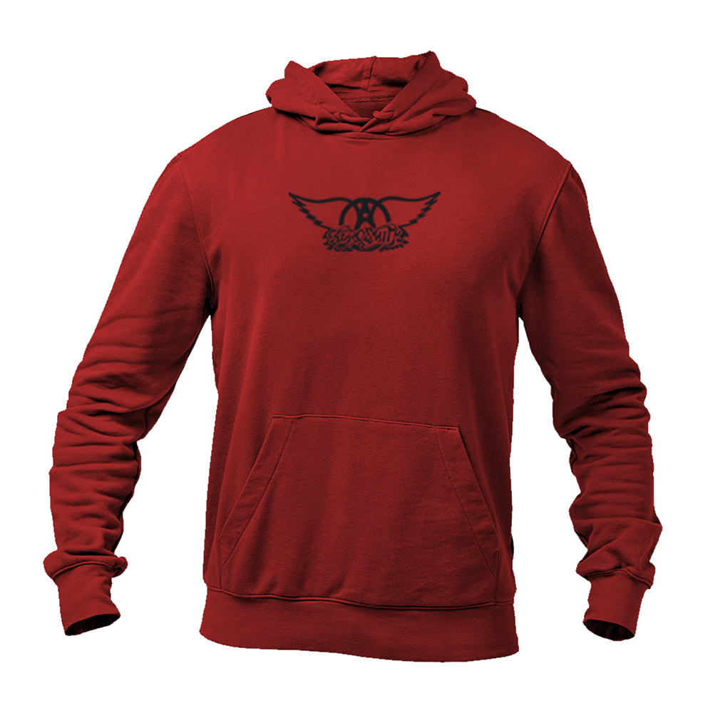 Men's Aerosmith Logo Gildan  Heavy Blend Hooded Sweatshirt
