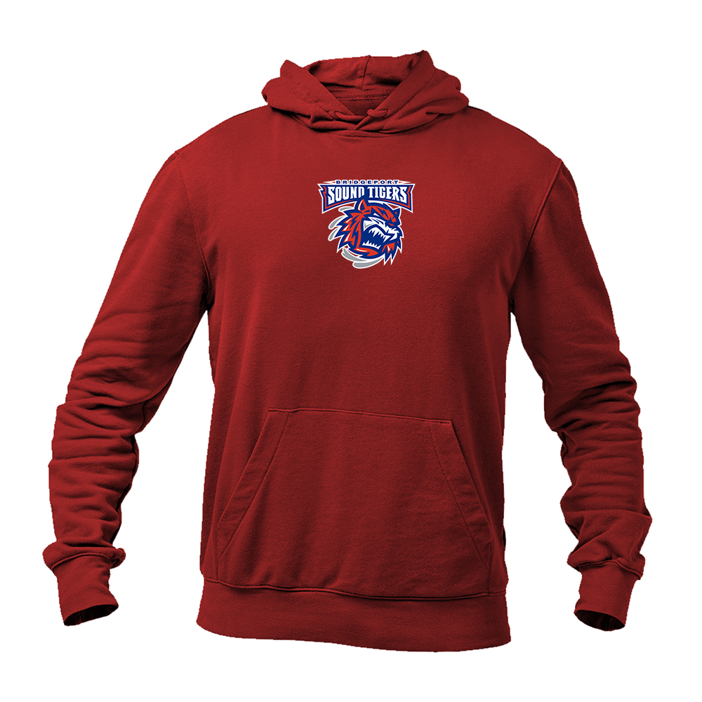 Men's Bridgeport Sound Tigers Logo Pullover Hoodie