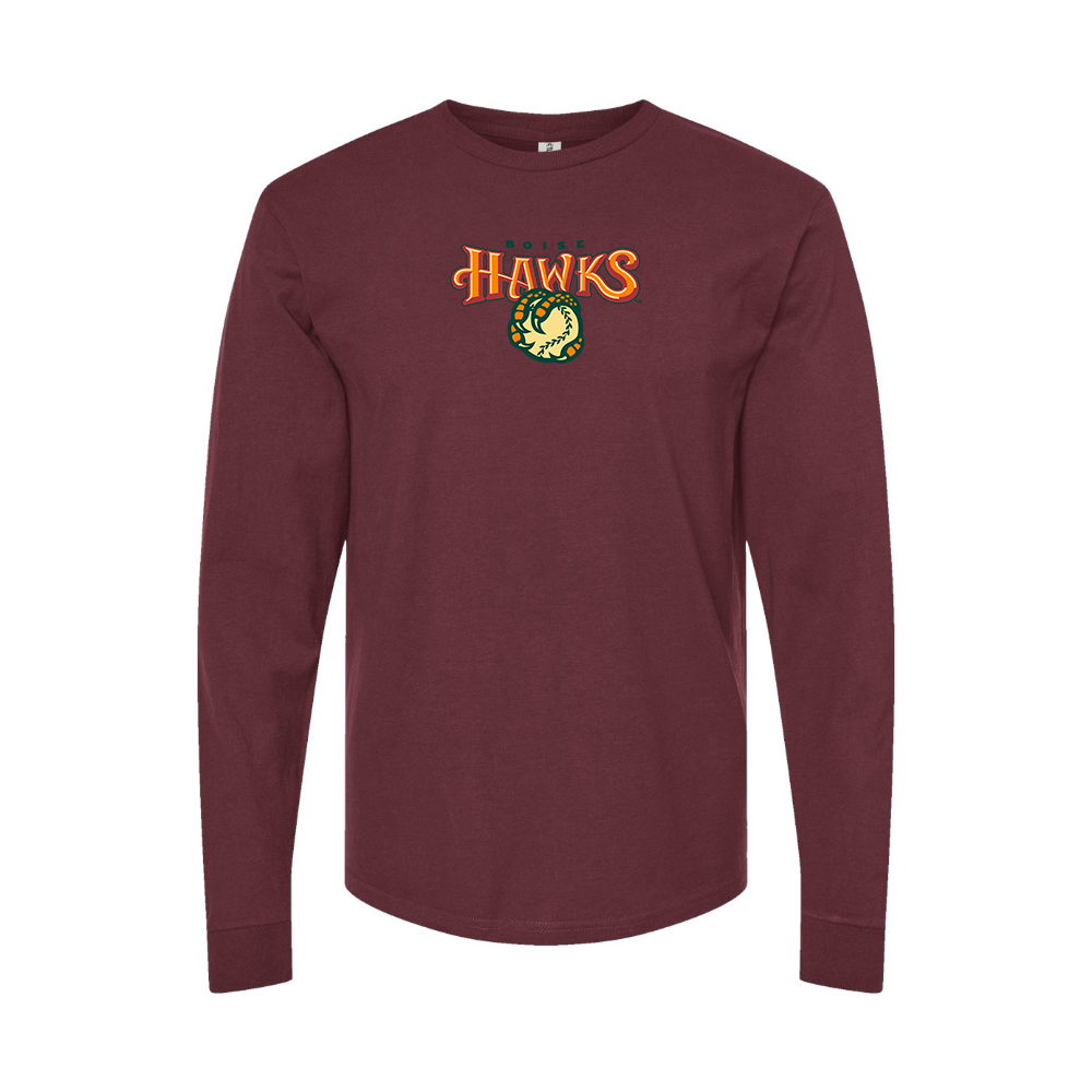 Men's Boise Hawks Logo Long Sleeve T-Shirt