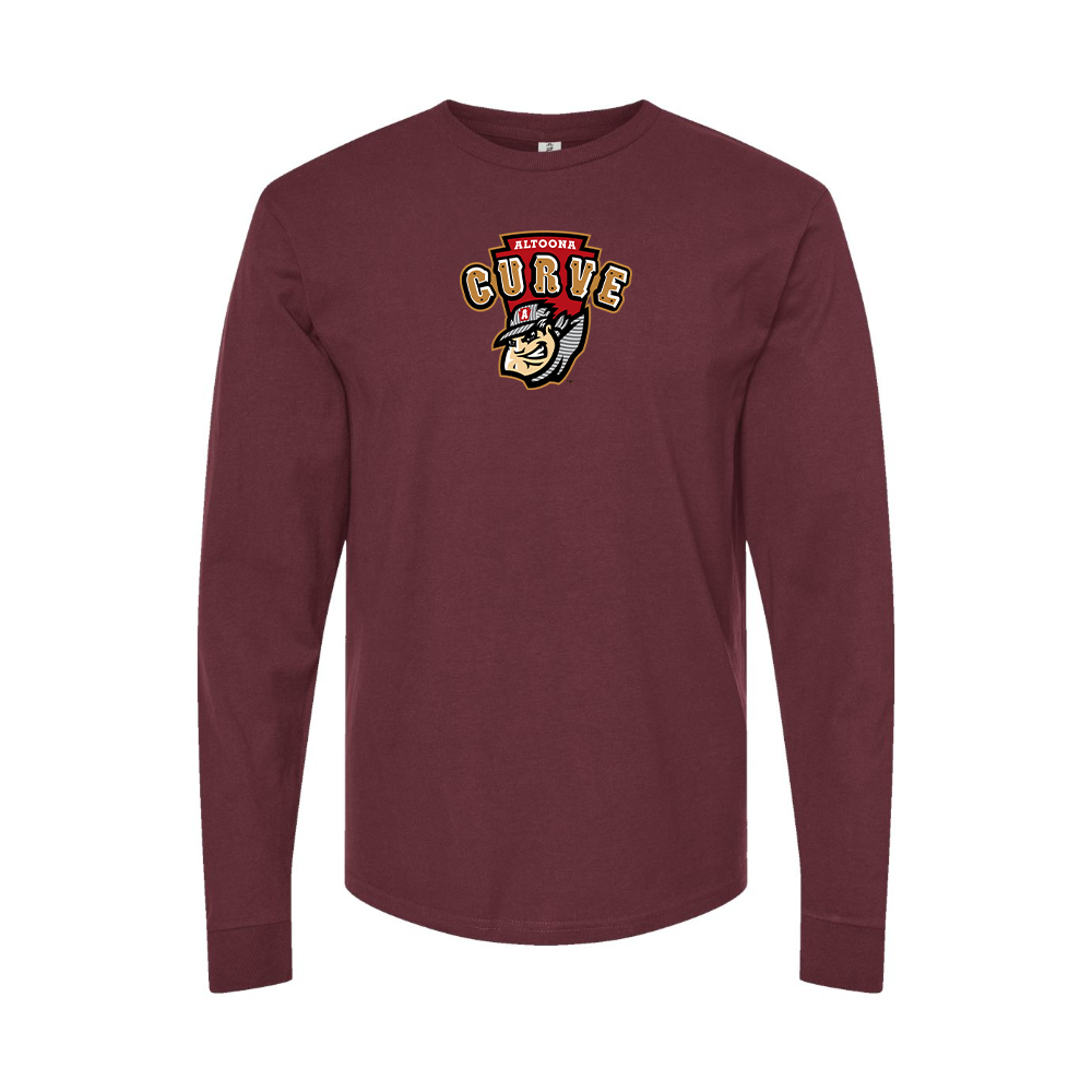 Men's Altoona Curve Logo Long Sleeve T-Shirt