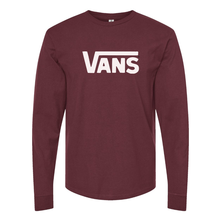 Men's Vans Logo Long Sleeve T-Shirt