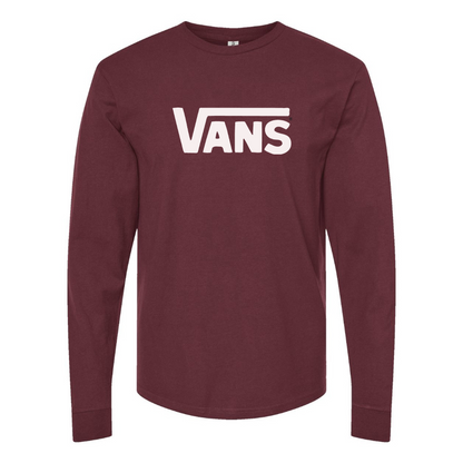 Men's Vans Logo Long Sleeve T-Shirt