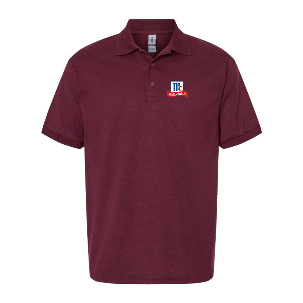 Men's McCormick Logo Dry Blend Polo