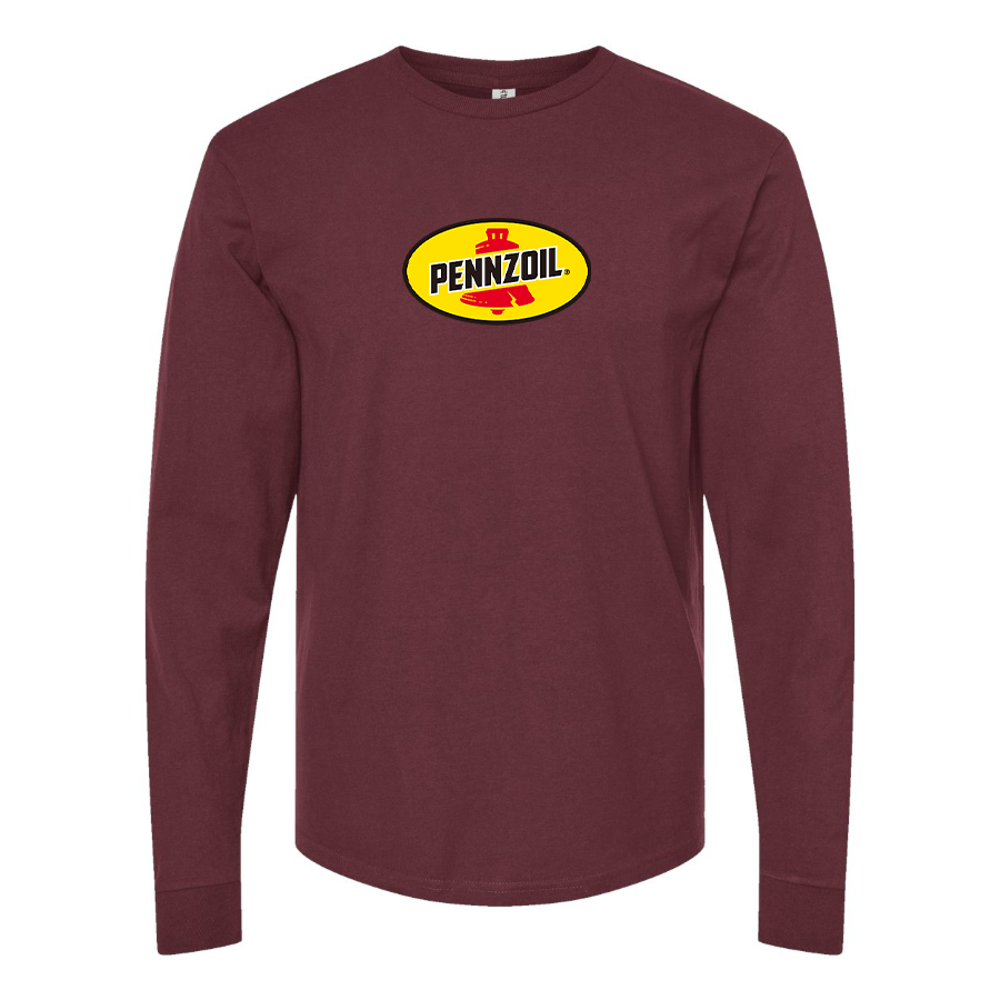 Men's Pennzoil Logo Long Sleeve T-Shirt