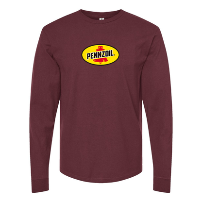Men's Pennzoil Logo Long Sleeve T-Shirt