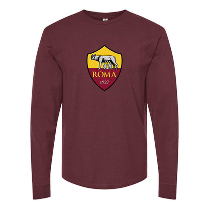 Men's AS Roma FC Long Sleeve T-Shirt