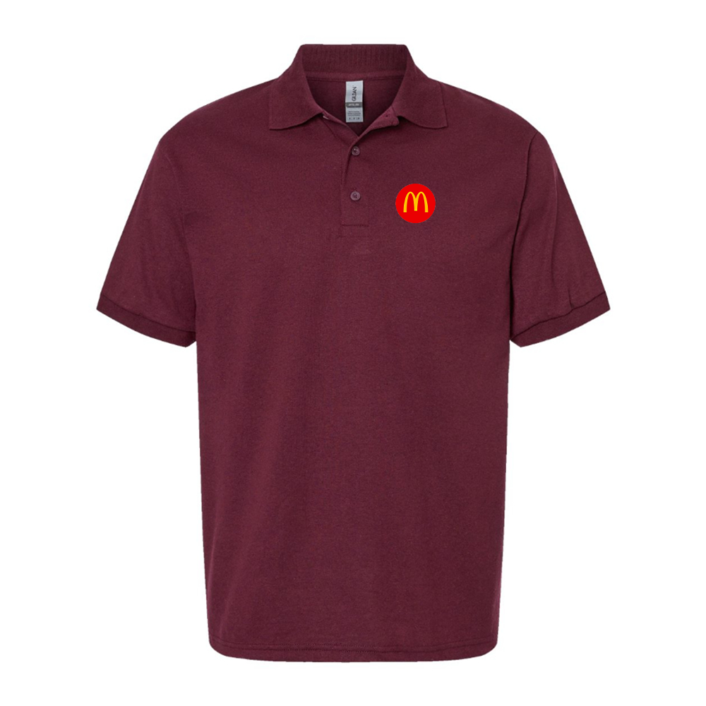 Men's McDonalds  Logo Dry Blend Polo