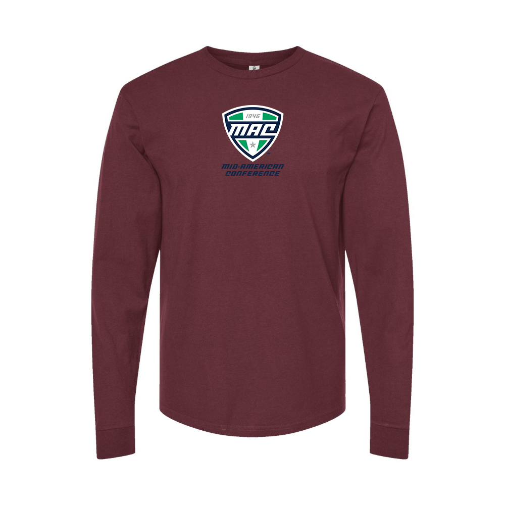 Men's Mid American Conference Logo Long Sleeve T-Shirt