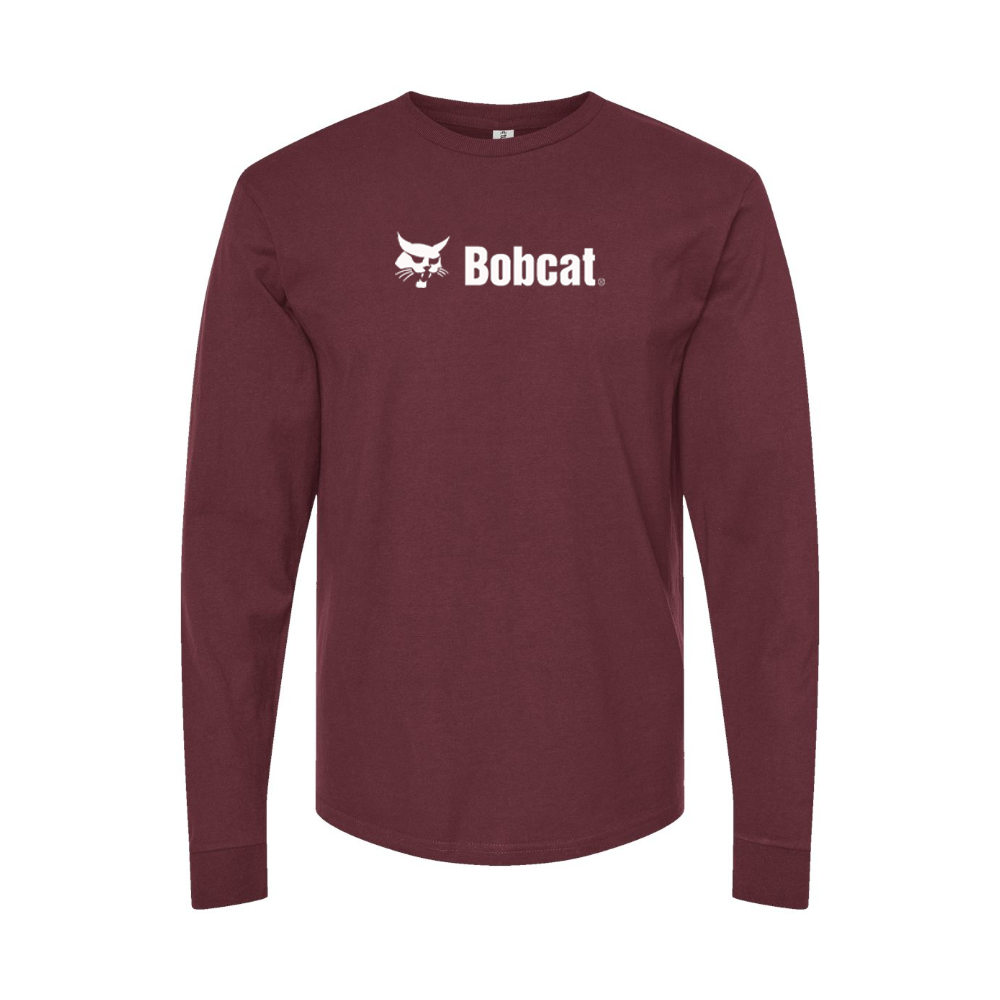 Men's Bobcat Company Logo Long Sleeve T-Shirt