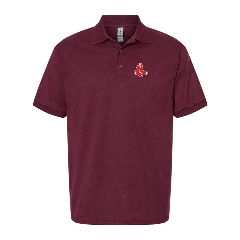 Men's Boston Red Sox Logo Dry Blend Polo