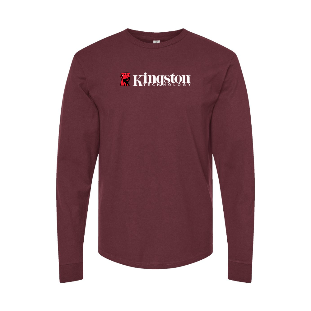 Men's Kingston Logo Long Sleeve T-Shirt