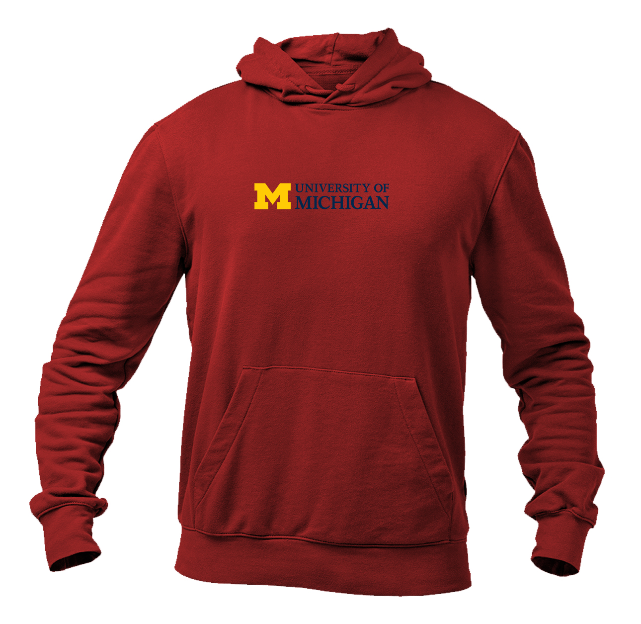 Men's University of Michigan Logo Pullover Hoodie