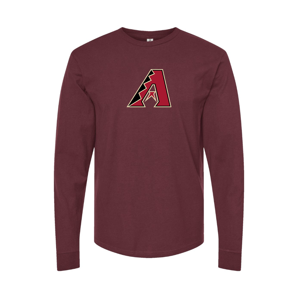 Men's Arizona Diamondbacks Logo Long Sleeve T-Shirt
