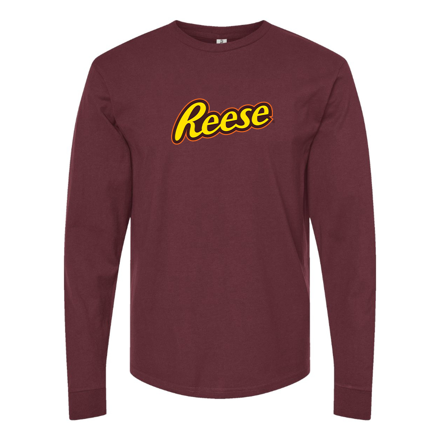 Men's Reese Peanut Butter Logo Long Sleeve T-Shirt