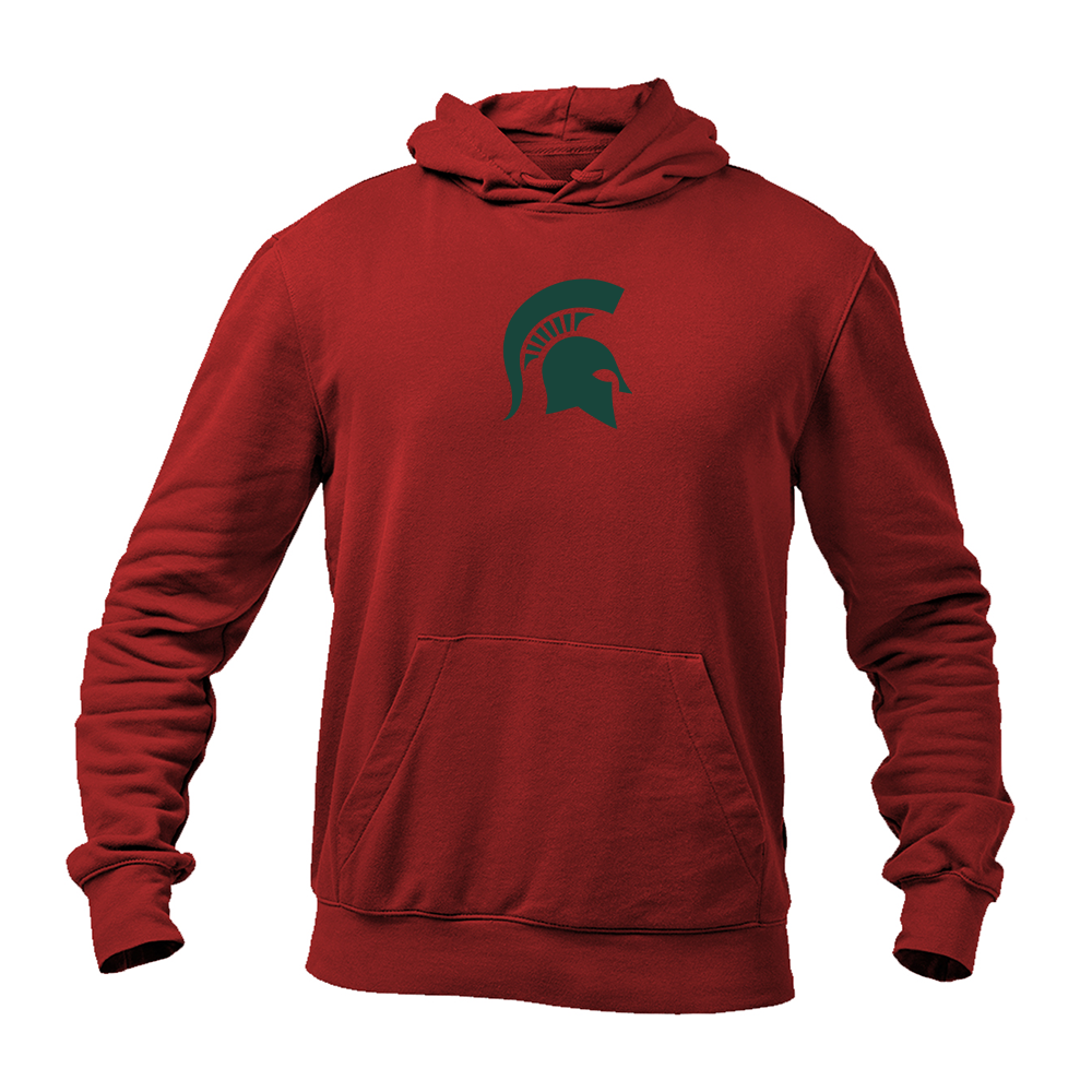 Men's Michigan State Spartans Logo Pullover Hoodie