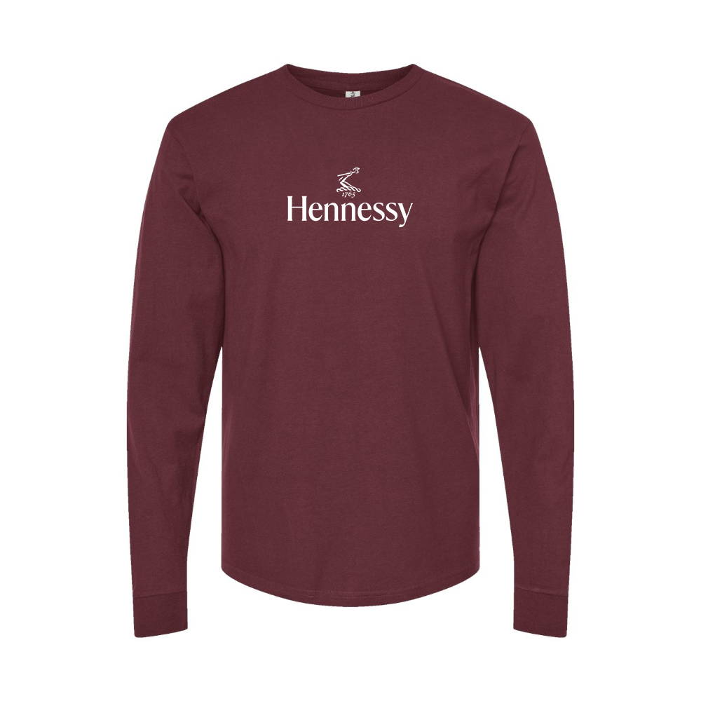Men's Hennessy Logo Long Sleeve T-Shirt