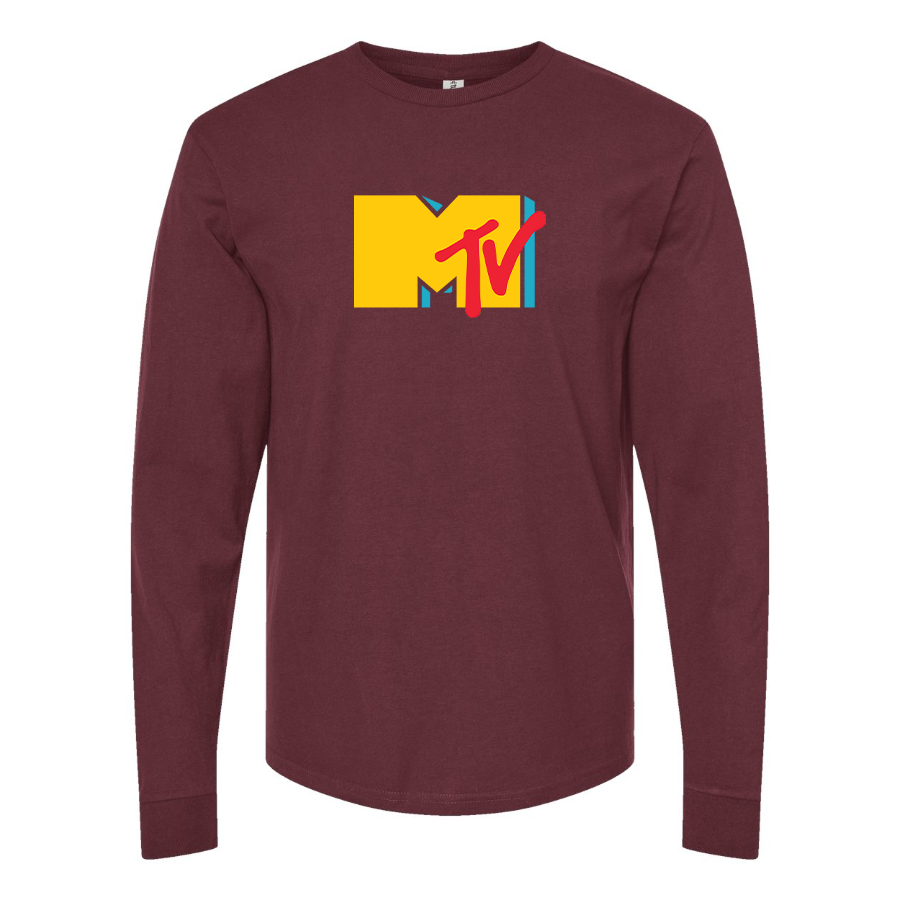 Men's MTV Logo Long Sleeve T-Shirt