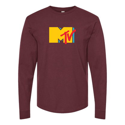 Men's MTV Logo Long Sleeve T-Shirt