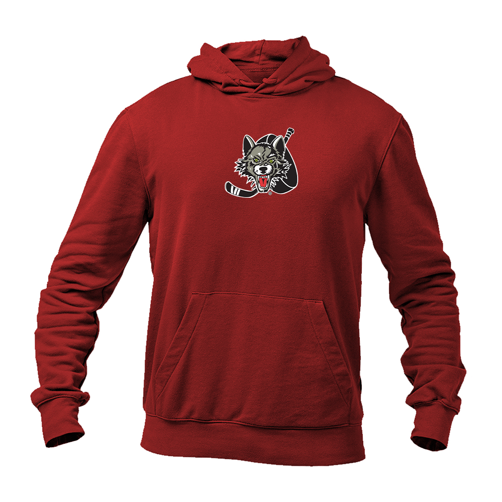 Men's Chicago Wolves Logo Pullover Hoodie