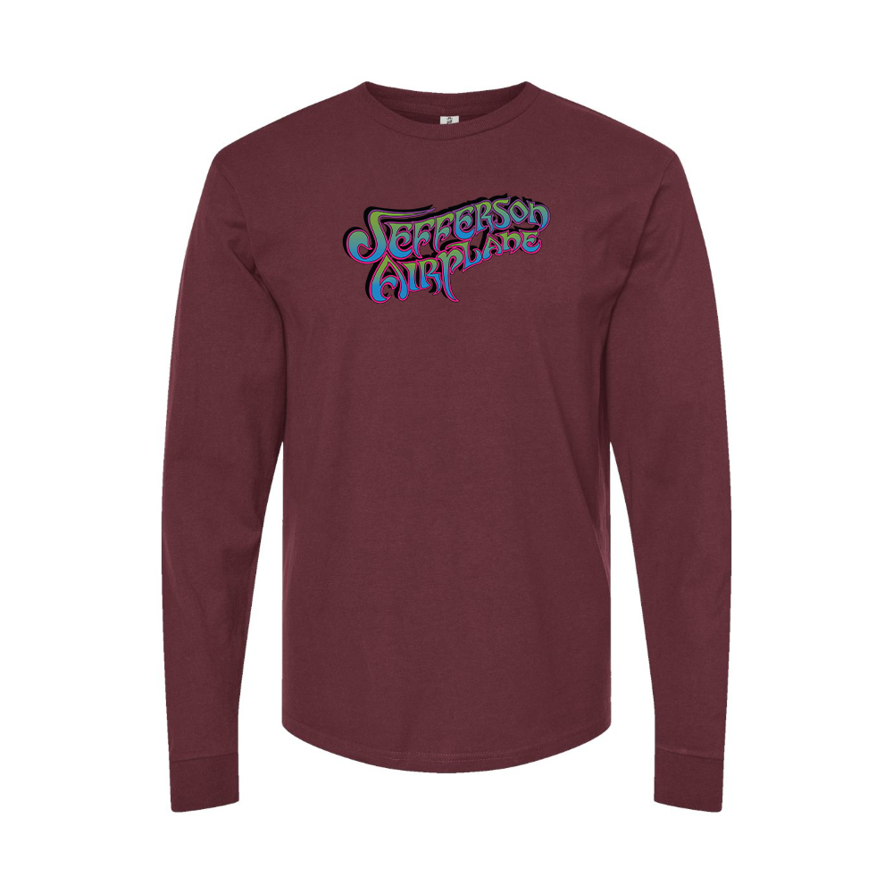 Men's Jefferson Airplane Logo Long Sleeve T-Shirt