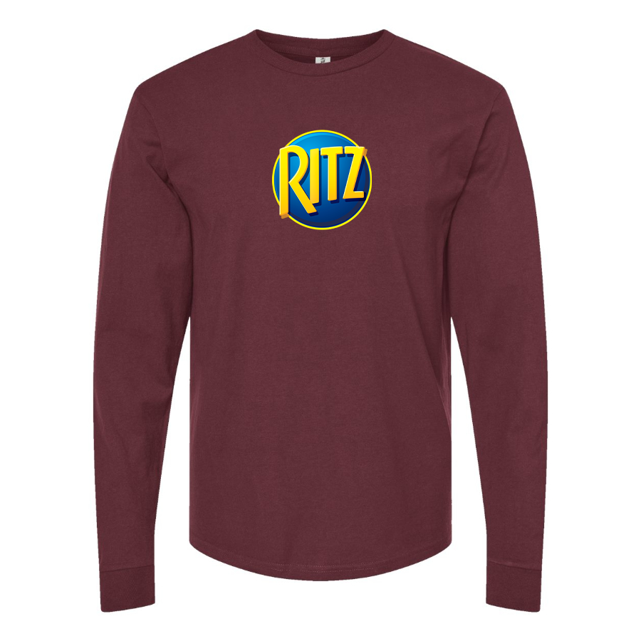 Men's Ritz Crackers Logo Long Sleeve T-Shirt