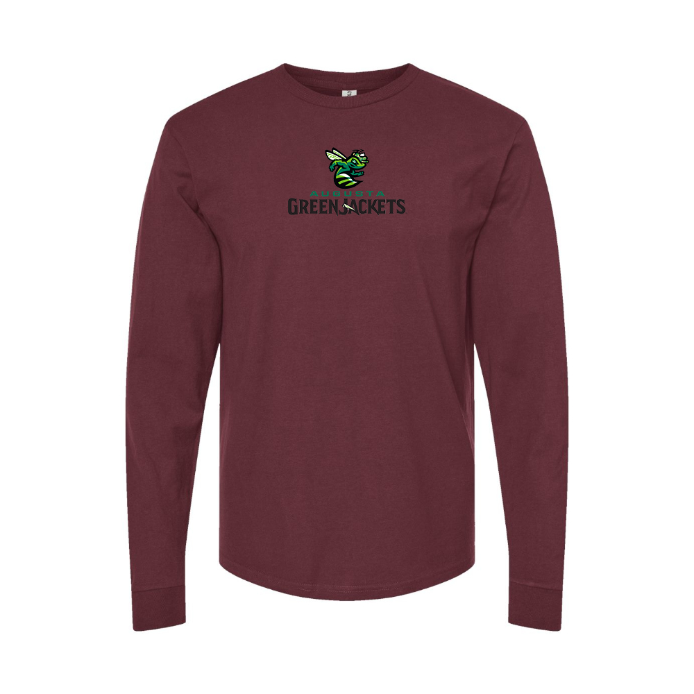 Men's Augusta GreenJackets Logo Long Sleeve T-Shirt