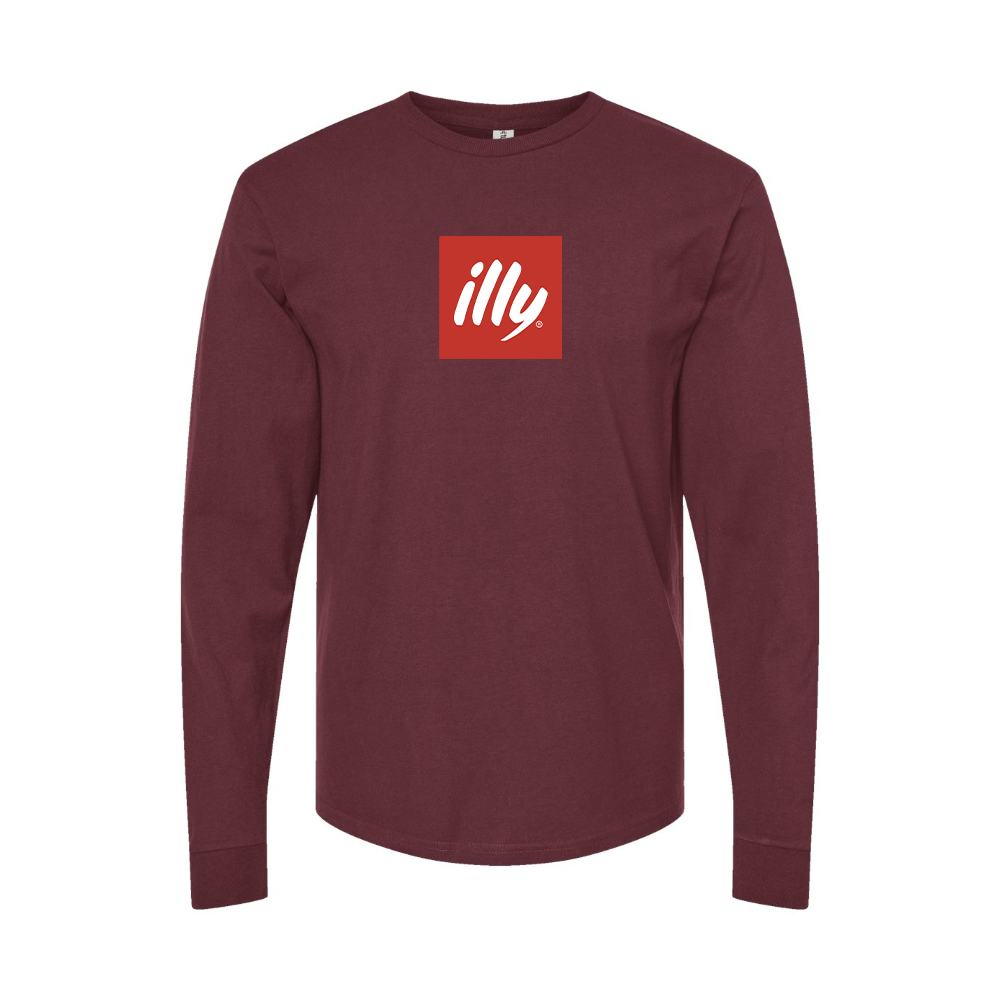 Men's Illy Logo Long Sleeve T-Shirt